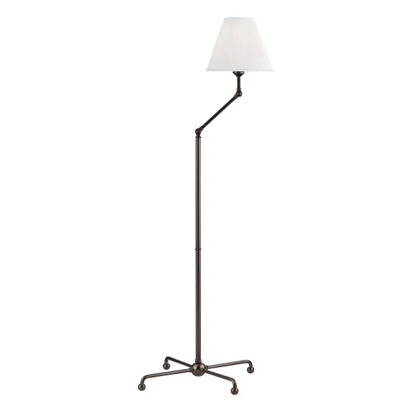 Hudson Valley I Classic No 1 Floor Lamp I Distressed Bronze