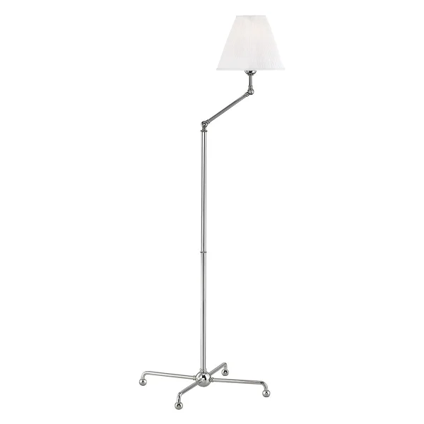 Hudson Valley I Classic No 1 Floor Lamp I Polished Nickel