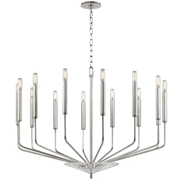 Hudson Valley I Gideon Chandelier I Polished Nickel