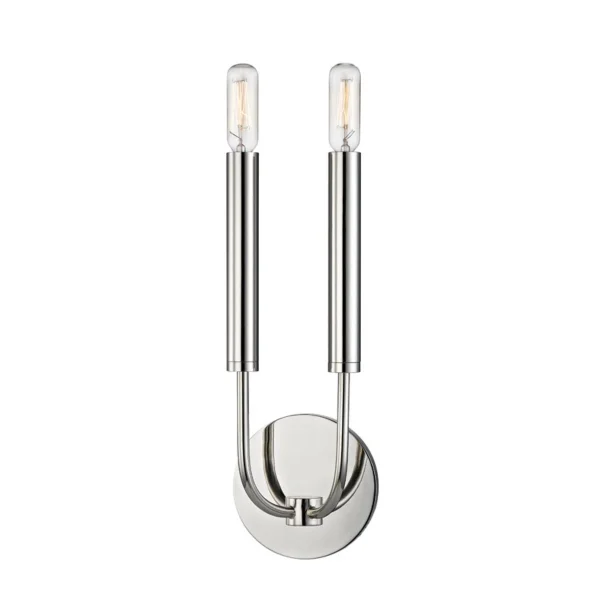 Hudson Valley I Gideon Wall Light I Polished Nickel