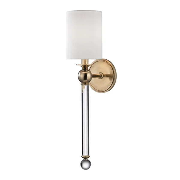 Hudson Valley I Gordon Wall Light I Aged Brass