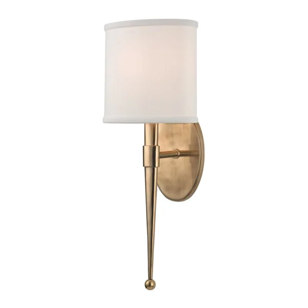 Hudson Valley I Madison Wall Sconce I Aged Brass