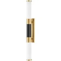 Huntington Double Wall Light, Light, Brass/Bronze - Andrew Martin