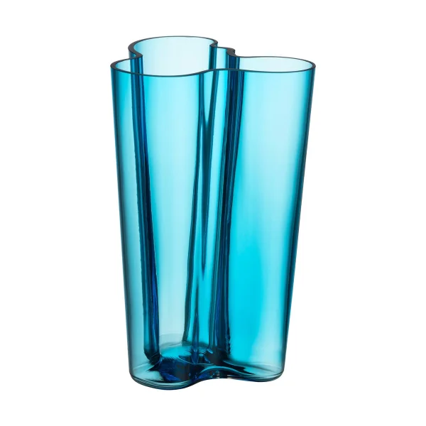 Iittala Alvar Aalto vase turquoise 251 mm