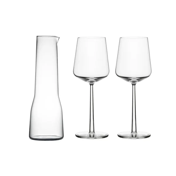 Iittala Essence carafe & wine glass, 2 pieces Essence carafe & wine glass, 2 pieces