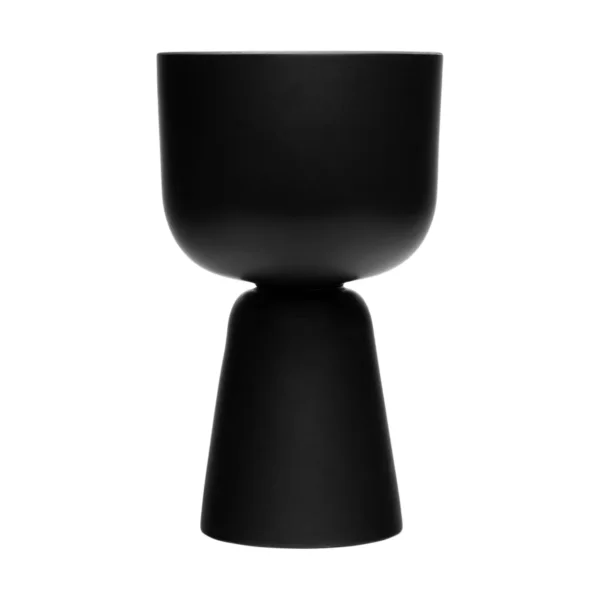 Iittala Nappula pot Matte black, 23x19 cm