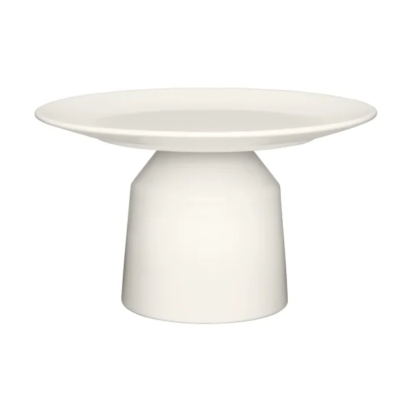 Iittala Solare serving platter tall Ø24x14 cm White