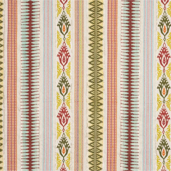 Jane Churchill | Shimla | Red/Multi