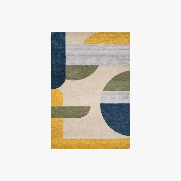 Jaxon Geo Wool Rug, Medium