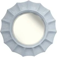 Joplin Mirror Light Grey, Mirror, Small - Andrew Martin