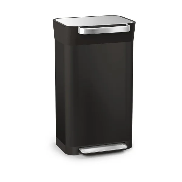 Joseph Joseph Joseph Joseph Titan trash compactor pedal bin 30 L Carbon black