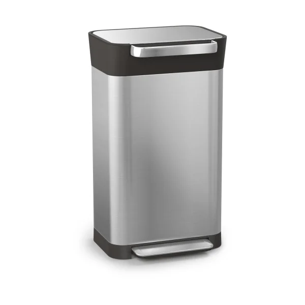 Joseph Joseph Joseph Joseph Titan trash compactor pedal bin 30 L Stainless steel