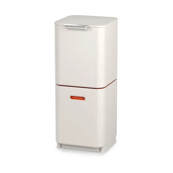 Joseph Joseph Joseph Joseph Totem Compact trash bin 40 L Stone