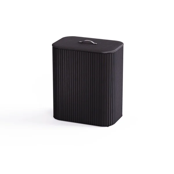 Joseph Joseph Tota Trio Luxe laundry basket 90 L Black