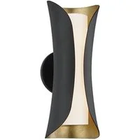 Josie Wall Light Black, Wall Light - Andrew Martin