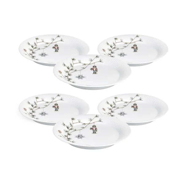 Kähler Hammershøi Christmas plate Ø27 cm 6-pack 27 cm
