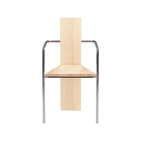 Källemo Concrete armchair Ash-raw steel frame