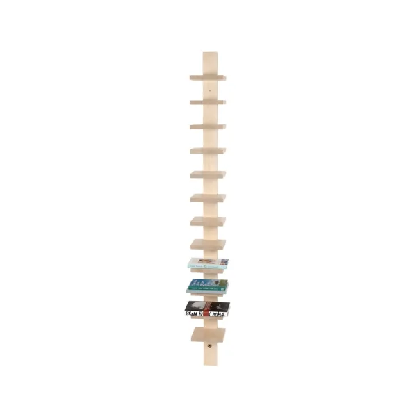 Källemo Pilaster wall shelf Soap-treated birch