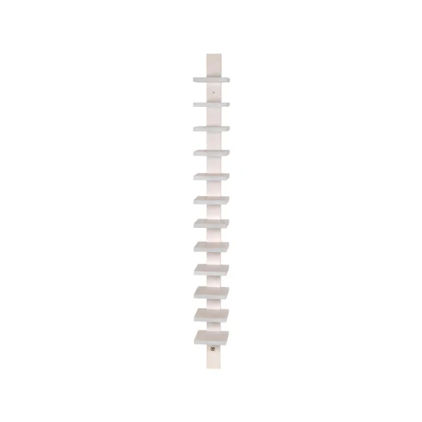 Källemo Pilaster wall shelf White-washed birch