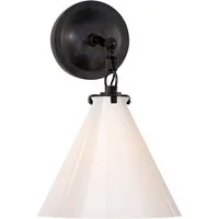 Katie Conical Wall Light Bronze, Light - Andrew Martin
