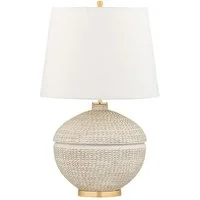 Katonah Table Lamp, Light, Neutral - Andrew Martin