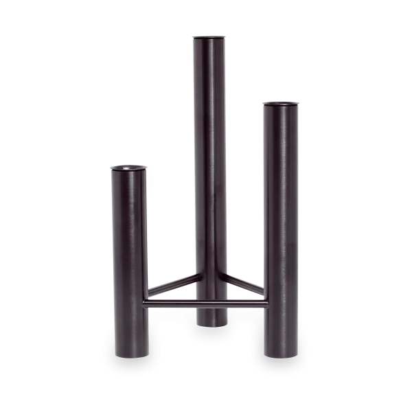 Kay Bojesen VISTA vase and candle sticks Black