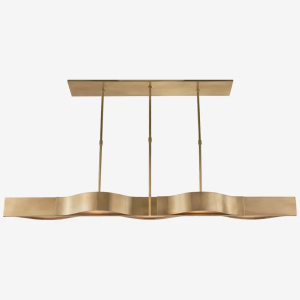 Kelly Wearstler | Avant Linear Pendant Light | Antique Burnished Brass