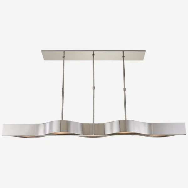 Kelly Wearstler | Avant Linear Pendant Light | Polished Nickel