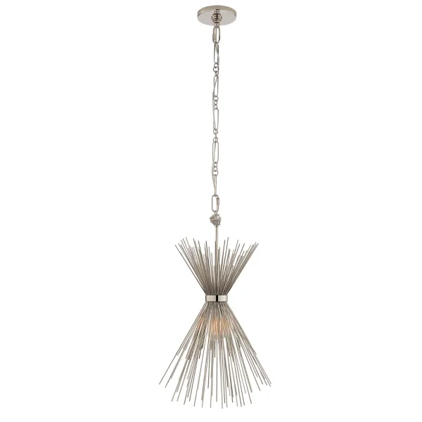 Kelly Wearstler | Strada Pendant Light | Burnished Silver Leaf