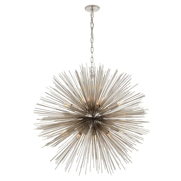 Kelly Wearstler | Strada Round Pendant Large | Polished Nickel