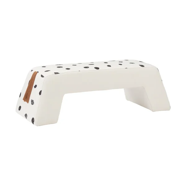 Kid's Concept Pippi bench White-orange