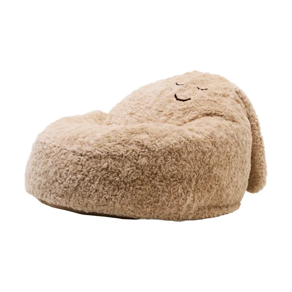 Kid's Concept Snuggle bean bag chair Beige, Ø80x50 cm