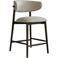 Kitty Bar Stool, Chair, Light Neutral - Andrew Martin Linen