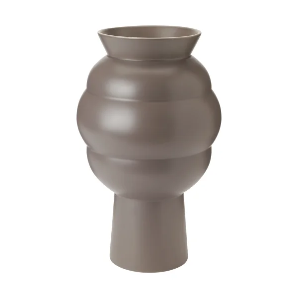 Knabstrup Keramik Tortus Archie vase No4 37 cm Dark grey