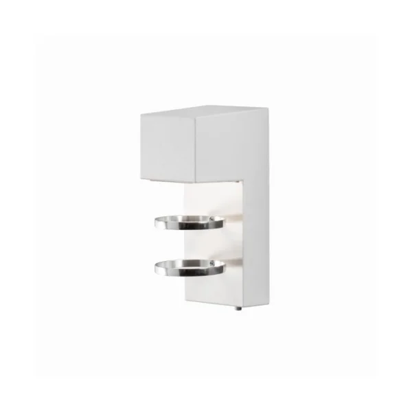 Konstsmide Acerra Wall Lantern 23 cm White