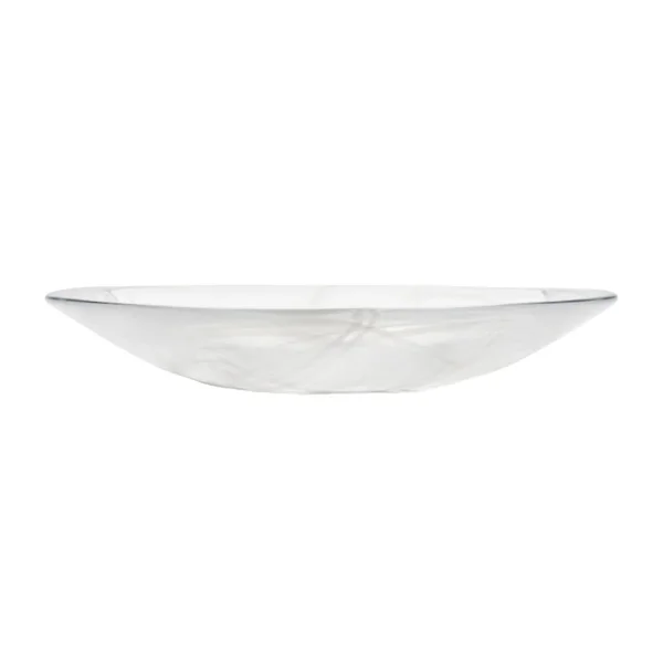 Kosta Boda Contrast saucer 380 mm White-white