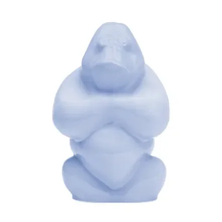 Kosta Boda Gabba Gabba Hey sculpture 120 mm Aloha blue