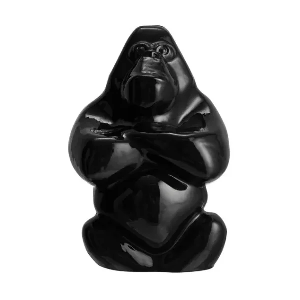 Kosta Boda Gabba Gabba Hey sculpture 120 mm Black