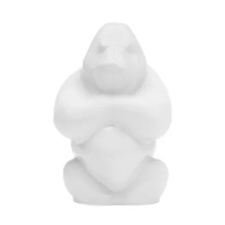 Kosta Boda Gabba Gabba Hey sculpture 120 mm Cloudy white