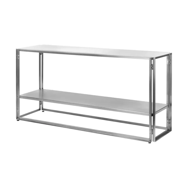 Kristina Dam Studio Foldable console 124x60 cm Brushed stainless steel