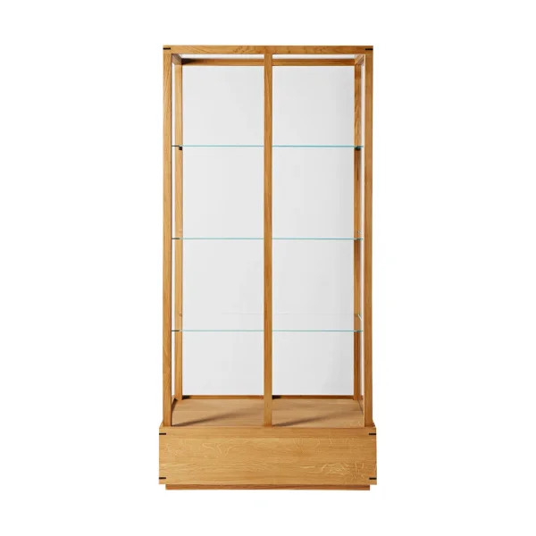 Kristina Dam Studio Japanese display cabinet large Warm oiled oak