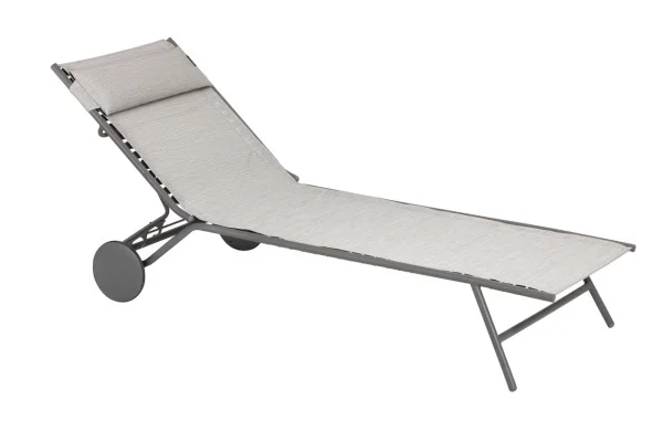 Lafuma Miami II sun lounger Batyline Duo Crazy