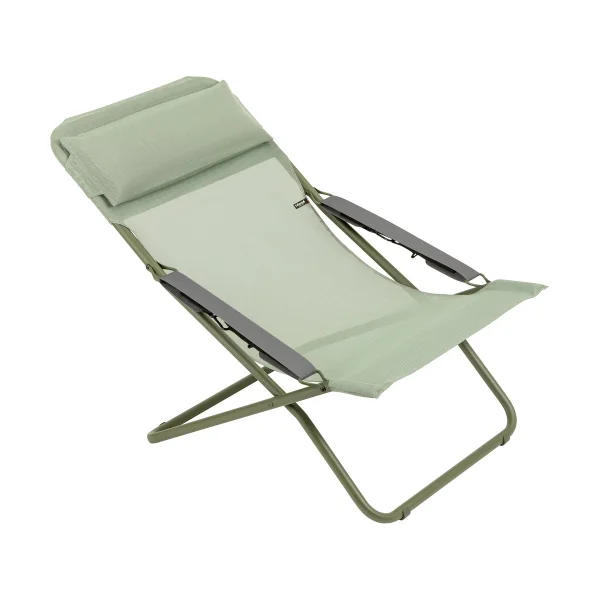 Lafuma Transabed Batyline sun lounger Moss