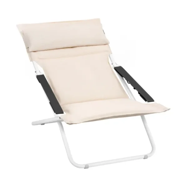 Lafuma Transabed sun lounger Argile Beige