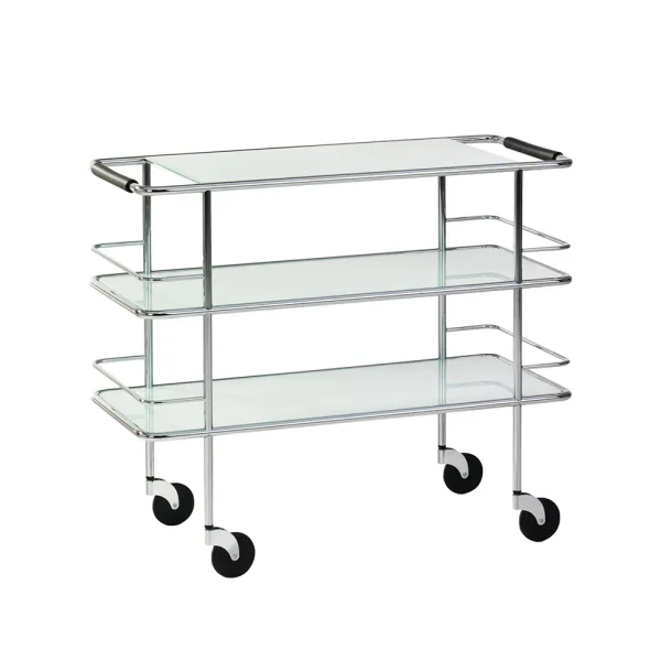 Lammhults Cargo serveringsvagn Frosted glass-chrome