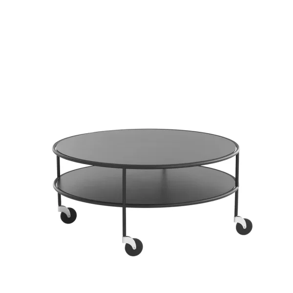 Lammhults Chicago III coffee table Black laminate-black