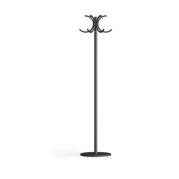 Lammhults S70-12 coat rack Graphite texture