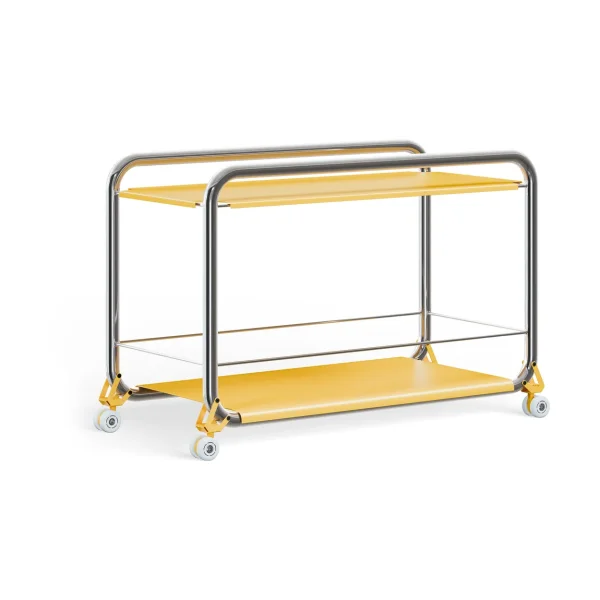 Lammhults Tension trolley Chrome-signal yellow