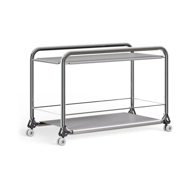 Lammhults Tension trolley Chrome-stainless steel