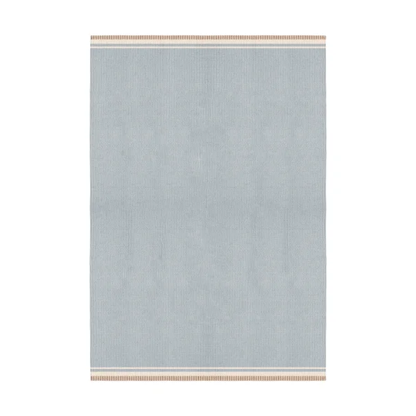 Layered Röllakan Solid wool rug Sky blue, 250x350 cm